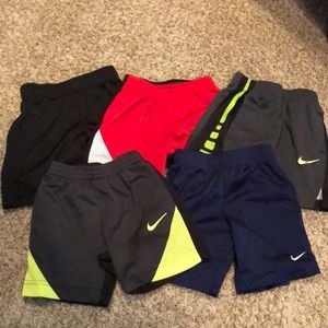 Lot of 5 - Boys Nike shorts!